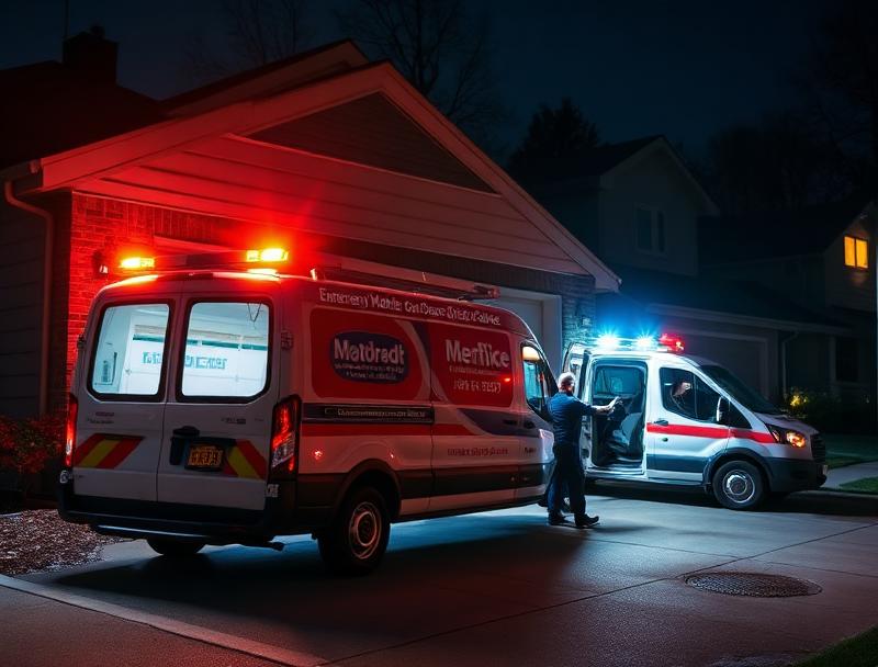 Emergency garage door service in Litchfield Ohio